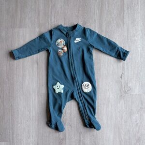 Baby Nike Footie Pajamas- Size 6M